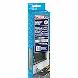 tesa Insect Stop Edelstahl Lichtschachtabdeckung Premium - effektiver Schutz vor Insekten, Nagetieren und Schmutz für Kellerfenster, einfache Montage, witterungsbeständig 1,35m x 60cm