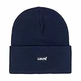 Levi's Unisex Kinder Kids Beanie Hut, blau, Einheitsgröße