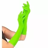 W WIDMANN MILANO Party Fashion - Lange Handschuhe, Neon, Faschingskostüme