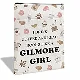 Buchhülle für Buchliebhaber, Buchumschläge mit Reißverschluss, Waschbarer Buchumschlag Aus Stoff für Taschenbücher, Geschenke für Buchliebhaber, Bücherwurm, Bibliophile, Fans 29,5×21 cm