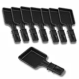 SOS ACCESSOIRE Raclette-Pfannen, antihaftbeschichtet, 1 bis 12 Stück, quadratisch, kompatibel mit Tefal-Raclette-Gerät, ergonomisches Design und leicht zu reinigen, 8 Stück