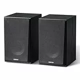 Edifier R990BT Bluetooth-Computer-Lautsprecher – 2.0 aktiver Bücherregal-Lautsprecher – angetriebener Studiomonitor für PC, Smartphone, Tablet, MDF-Gehäuse, 24 W RMS (Paar)