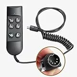 Yosoo Health Gear Fernbedienung für Elektrisch Fernsehsessel 6 Tasten 5-Polig Elektrisch Aufstehsessel Fernbedienung Ersatz-Handsteuerung für Okin Dewert Limoss Golden Catnapper