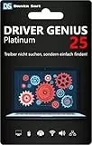 Driver Genius 25 Platinum (aktuelle Version) – Premium Treiber Updater Software - System-Optimierung & Hardware-Diagnose - Windows 11/10 - Vollversion - 3 PC / 1 Jahr - DEUTSCH (ProduktKeyCard) - PKC