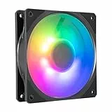 Cooler Master Mobius 120P ARGB Gehäuselüfter – 120mm ARGB-Lüfter mit Ring Blade Design (PWM), ultra-langlebiges Loop Dynamic Bearing (max. 75,2 CFM, 3,63 mmH2O, 30 dBA), abgeschrägter Air-Focus-Rahmen