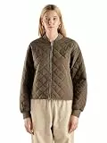 Calvin Klein Damen Bomberjacke Quilted Jacket Dünn, Grün (Tarmac), M