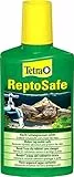 Tetra ReptoSafe Wasseraufbereiter - bereitet Leitungswasser sicher für Wasserschildkröten auf, ideal bei Neueinrichtung eines Aqua-Terrariums und bei Wasserwechsel, 250 ml Flasche