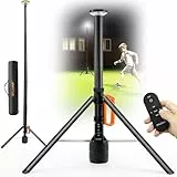 SYLSTAR Baustrahler LED mit Stativ, Akku Strahler mit Fernbedienung &Teleskopständer (2.65M), 3000LM Ultra Bright, 3CCT Dimmbar, 6000mAh Batterie Baustellenlampe, Vatertagsgeschenk Werkzeug