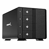 SABRENT 4 Bay Dockingstationen für Festplatten USB C 10Gbps SSD HDD Dock, Docking Station Kompatibel mit 2,5' 3.5' SATA (DS-SC4B)