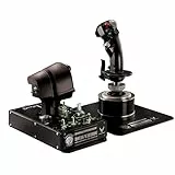 Thrustmaster Hotas Warthog – Doppel-Gashebel und Steuerknüppel mit HEART HallEffect AccuRate-Technologie für PC
