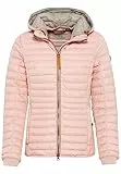 camel active Damen leichte Steppjacke mit Abnehmbarer Kapuze Rose, womenswear-40