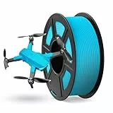 JAYO Rapid Matte PETG Filament 1.75mm, High Speed 50-600mm/s 3D Drucker Filament, Dimensionsgenauigkeit +/- 0.02mm für die meisten FDM 3D Drucker, 1.1kg/Spule(2,43lbs), MatteHimmelblau