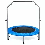 HyperMotion, Kinder- und Jugendtrampolin für drinnen & draußen, 96 cm Fitness-Trampolin, faltbar mit 6 Standbeinen, belastbar bis 25 kg - Gartentrampolin für Kinder ab 3 Jahren