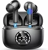 2026 Bluetooth Kopfhörer, Kopfhörer Kabellos Bluetooth 5.4, 56 Std Spielzeit In Ear Kopfhörer mit 6 ENC Noise Cancelling Mics, Ohrhörer mit LED-Anzeige, IP7 Wasserdicht Kabellose Kopfhörer HiFi Stereo