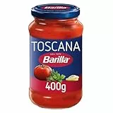 Barilla Pastasauce Toscana Kräuter – Italienische Sauce 1 Glas (1x400g)