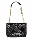 Love Moschino Damen Jc4000pp1hla000 Schultertasche, Schwarz