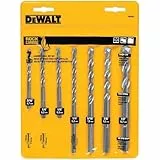 Dewalt dw5207 7-teilig Premium Percussion Steinbohrer Set