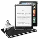 MoKo Hülle für 7' Kindle Paperwhite (12. Generation - 2024) und Kindle Colorsoft Signature Edition 2024, Ultradünne, Flexible, Transparente TPU-Schutzhülle, Klar