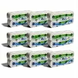 Vella Toilettenpapier 72 Rollen Großpack, 3-lagig, extra weich & saugstark, 250 Blatt pro Rolle, Zellstoff, parfümfrei