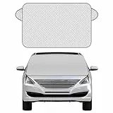 Taicols Auto Windschutzscheiben Abdeckung, Hochleistungs-Ultra-Dick Schutzabdeckung, Winter Sommer Frontscheibenabdeckung Faltbare Für Die Gegen Schnee, EIS, Frost, Staub, Sonne, UV