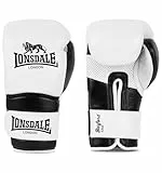 Lonsdale Boxhandschuhe aus Leder Barford White/Black 12 oz