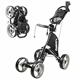 CaddyTek Explorer V8-Dunkelgrau Golf Push Cart, Einheitsgröße
