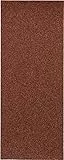 kwb Schleifstreifen 93x230 mm aus Korund mit Körnung 80, hochwertiger Verleimung, robustem Papierträger, universal einsetzbar für den groben Schliff von Holz und Metall
