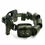 ACEXIER Multifunktionaler 10-in-1-Tactical Security Duty Belts Gun Holster Taschenlampe Pouch Sets Utility Kit Belt Military Police Duty Belt