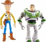 Disney And Pixar Toy Story Woody and Buzz Actionfigur, Spielzeug, 2er-Pack, Pizza-Planeten-Abenteuer
