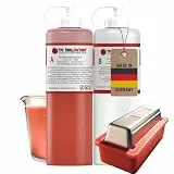 TFC Silikon Kautschuk Typ 3 I Dubliersilikon mittelhart I Zinnguss Bleiguss, hitzebeständig I 2 kg (2 x 1 kg)