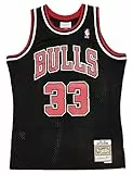 Mitchell & Ness Scottie Pippen #33 Chicago Bulls 1997-98 Youth Swingman NBA Trikot Schwarz, XL (YTH)