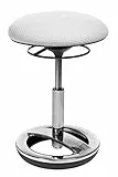 Topstar Bürohocker Sitness Bob Alu poliert weiß