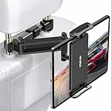 Tablet Halterung Auto,Tablethalterungen Auto - Ausziehbare KFZ Tablet Halter Kopfstütze,Universal 360° DrehungTablet Kopfstützenhalter für iPad,Switch,Sumsung Tab,Smartphone und 4,7-13 Zoll Geräte