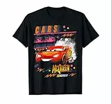 Disney Pixar Cars Lightning McQueen Palm Tree Sunset T-Shirt