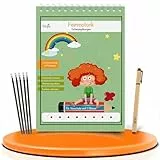 Filapen® Magisches Übungsheft Feinmotorik I Wiederverwendbares Übungsheft für Vorschulkinder I Vorschule schreiben lernen I ideal für die Einschulung I Schreiblinien lernen