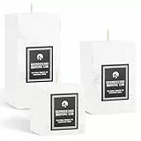 YD LIFE Würfel-Duftkerzen Set, Freesien-Duft, Gesamtbrenndauer bis zu 45 Stunden, Hochwertiger Docht, Perfekte Geschenke für Geburtstage, Feste und mehr