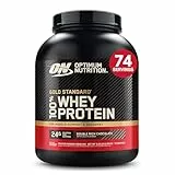Optimum Nutrition Gold Standard 100% Whey, Proteinpulver, Geschmack Double Rich Chocolate, 2.26kg, 73 Portionen, Verpackung Kann Variieren