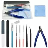 WMYCONGCONG 15 Stück Gundam Model Tools Kit, Grundwerkzeuge, Hobby-Bauwerkzeuge, Kit für Gebäude, Autos, Flugzeuge, Modellbau, Reparatur und Befestigung