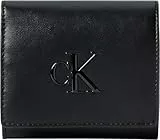 Calvin Klein Damen Bold Ck Medium Bifold LV04F1156G, Schwarz, Einheitsgröße