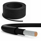 Premium X Solarkabel 30m 6mm² H1Z2Z2-K - 1500V DC Solar Kabel - verzinntes Kupfer - UV-beständig & flexibel - PV Solarleitung für Solaranlage, Modul, Wechselrichter - Schwarz