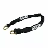ABUS Kette 6KS - zur Absicherung von Fahrrädern, Gegenständen und mehr - 6 mm starke Kette - kombinierbar mit einem Vorhängeschloss - 65 cm Länge, Schwarz