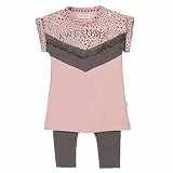 Dirkje - Girls 2-piece Babysuit - Baby Clothes - Cotton - Soft Cotton - Set - Old Pink - Size 56