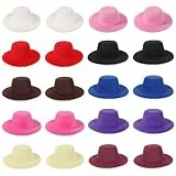 Niuhong 20 Pcs Formelle Mini-Hüte Handwerk Zylinderhut Klein Mini Top Weinflache Mützen Set Miniatur Zylinder Magier Hüte Schneemann Niedliche Kleiner Hut DIY Minihüte Weihnachts Festivaldekoration