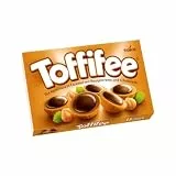 Toffifee – 1 x 125 g – Haselnuss in Karamell mit Nougatcreme und Schokolade – ideal zum gemeinsamen Naschen und Teilen