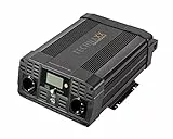 Technaxx KFZ Wechselrichter 12V auf 230V Reiner Sinus 2000W / 4000W – TÜV-zertifizierter Auto Spannungswandler mit LC-Display, 2x Schuko&USB-A QC 3.0 + USB-C – Inverter für Camping, Wohnmobil – TE22