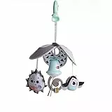 Tiny Love Pack & Go Mini Mobile, Black & White Mini-Mobile für Babys mit Universal-Befestigungs-Clip für unterwegs, mit 4 Spielmöglichkeiten, nutzbar ab der Geburt, Magical Tales