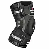 NEENCA Kniebandage gegen Knieschmerzen, Kniestütze mit Scharnier und patentiertem X-Strap Befestigungssystem, starke Stabilität zur Schmerzlinderung, bei Arthritis, Meniskusriss, ACL, PCL, MCL