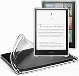 TQQ Hülle für 7' Kindle Paperwhite (12. Generation - 2024) und Kindle Colorsoft Signature Edition, Ultraweiche, Flexible, Transparente TPU-Haut-Schutzhülle für Kindle Paperwhite 2024