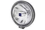 HELLA Zusatzscheinwerfer rund 12V - 24V Halogen 24W mit ECE Zulassung Rallye 3000 mit Kappe: Scheinwerfer mit Fernlicht für LKW, NKW, SUV, Pickup, Offroad 4x4 - 1F8 006 800-051