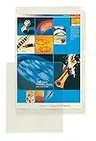 Esselte Sichthüllen-Set Standard Plus, 100 Stück, A4 Format, Farblos mit glänzender Oberfläche, 0,105 mm PP-Folie, 56218
